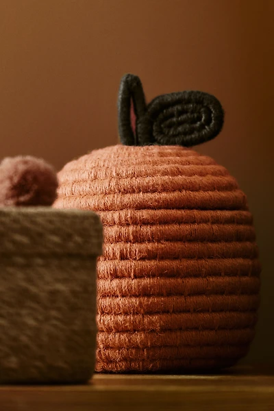 Orange-Shaped Storage Basket