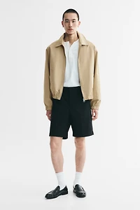 Cotton Jacket with Collar