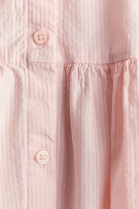 Sleeveless Seersucker Dress