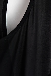 Sheer Sleeveless Bodysuit
