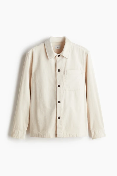Regular Fit Corduroy Overshirt
