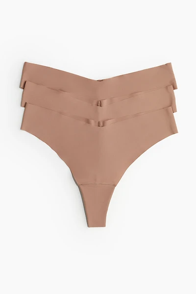 3-pack Invisible Brazilian Briefs