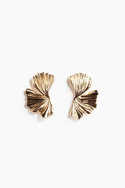 Petal-Shaped Earrings