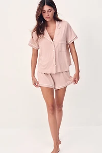 Pajama Shirt and Shorts