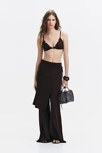 Pants with Layered Skirt