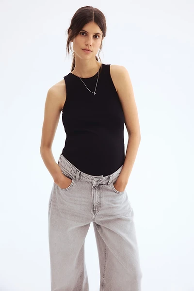 MAMA Ribbed Tank Top