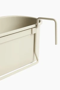 Jardinière suspendue en métal