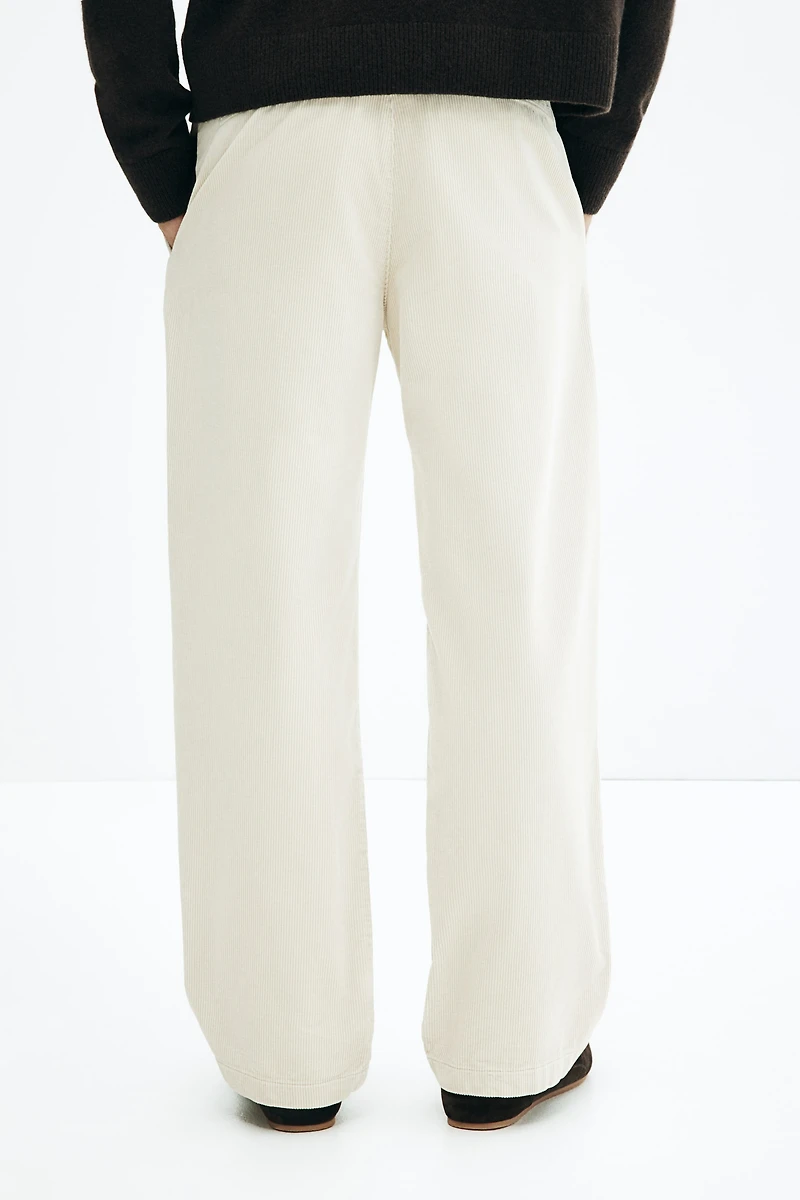 Relaxed-Fit Corduroy Pants