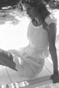 Blouse courte