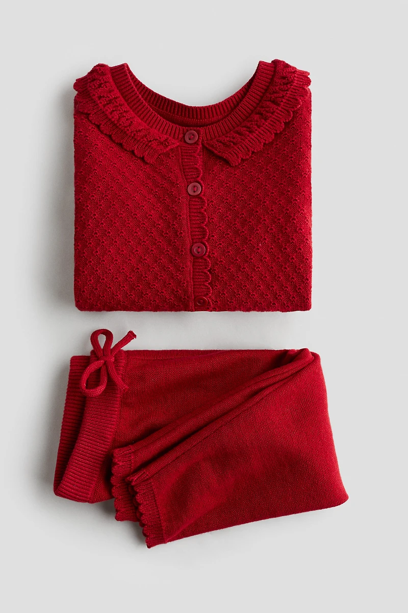 2-Piece Cotton-Knit Set