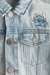 Printed Denim Jacket