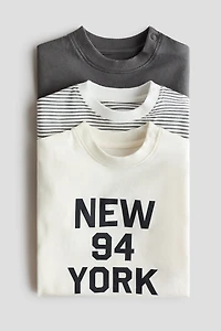 3-Pack Cotton T-Shirts