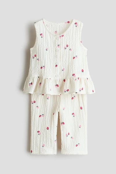 2-Piece Seersucker Set