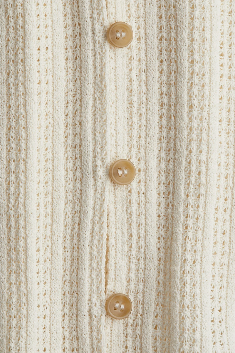 Chandail sans manches en jersey texturé