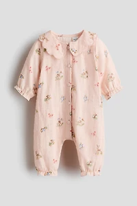 Printed Cotton Romper Suit