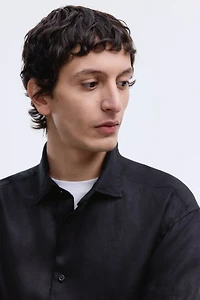 Slim Fit Linen Shirt