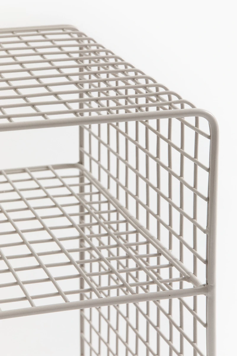 Metal Wire Nightstand