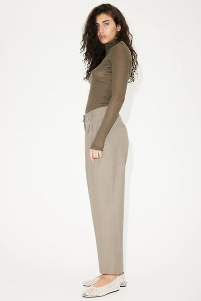 Tapered Twill Pants