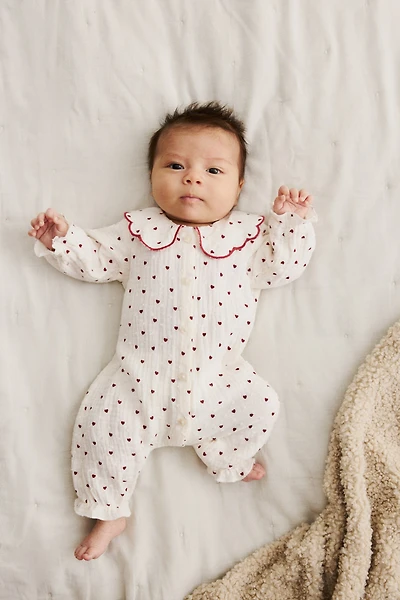 Cotton Muslin Romper Suit