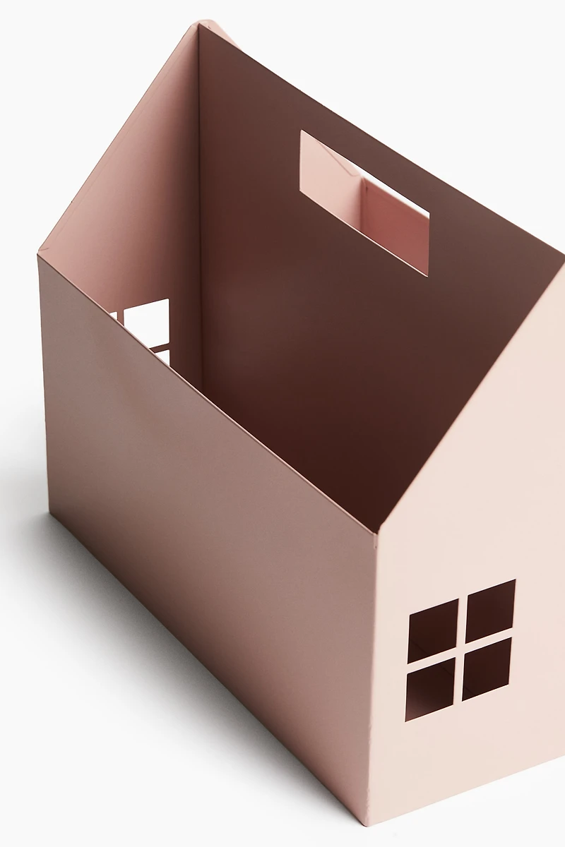 House-shaped Book Storage Container