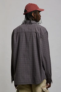 Loose-Fit Flannel Shirt