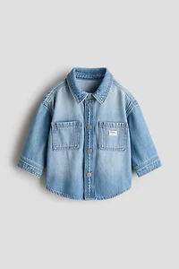 Cotton Denim Overshirt