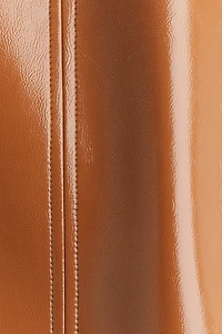Coated Pencil Skirt
