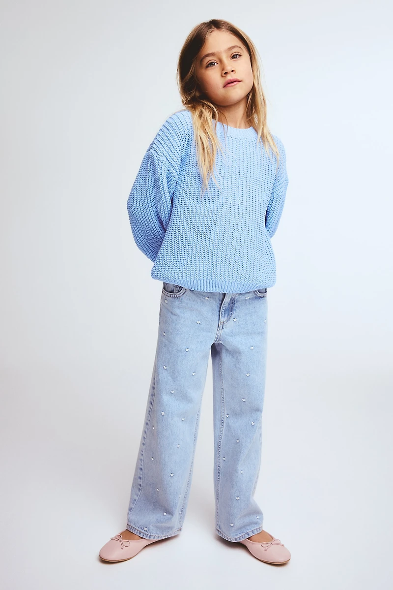 Chenille-Knit Sweater