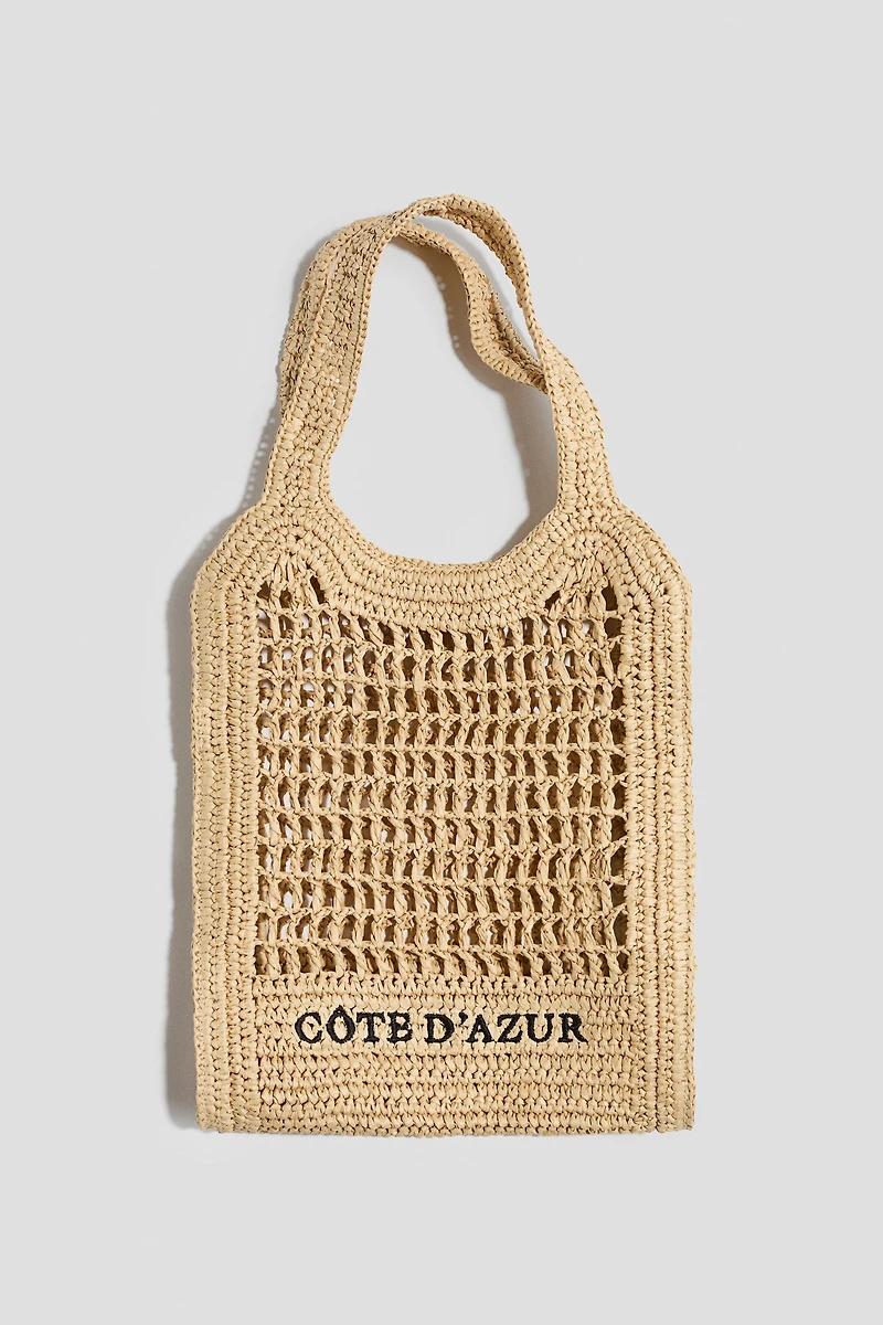 Fourre-tout en paille