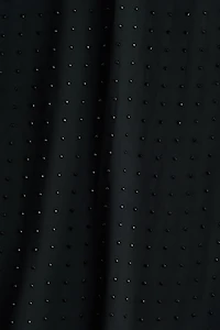 Embellished chiffon dress