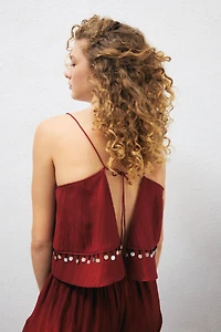Open-Back Beach Top