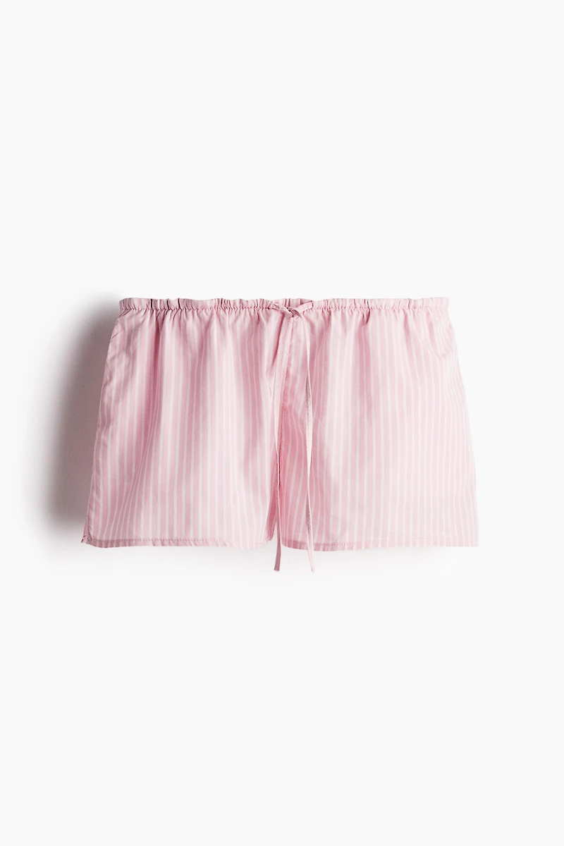 Cotton Poplin Shorts