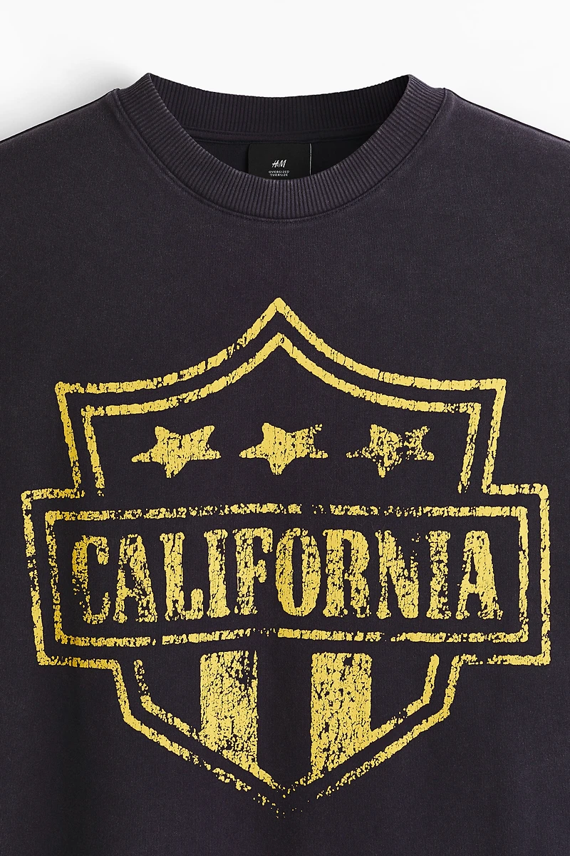 Oversized Fit Boxy-style t-shirt