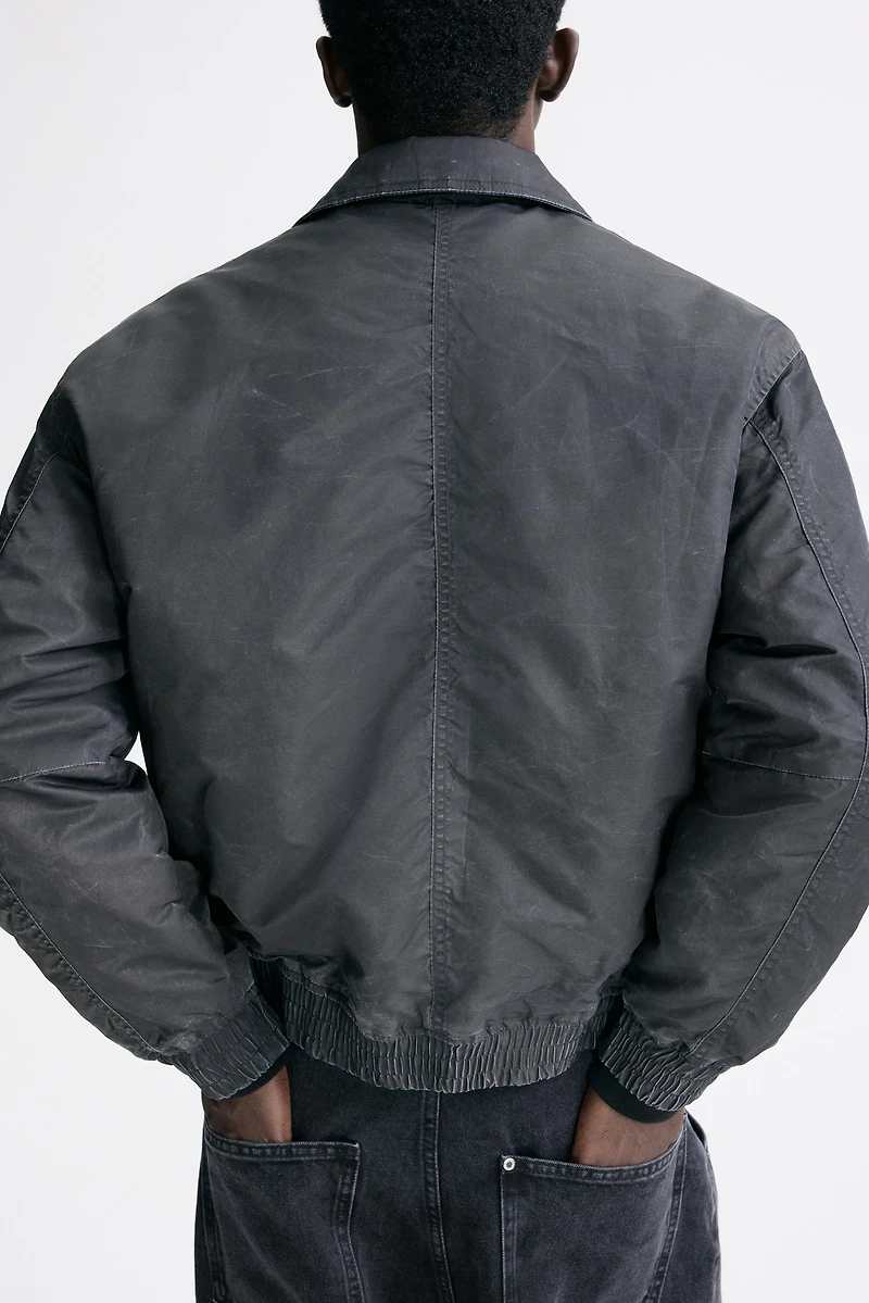 Padded Bomber Jacket