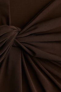 Twist-Detail Thong Bodysuit