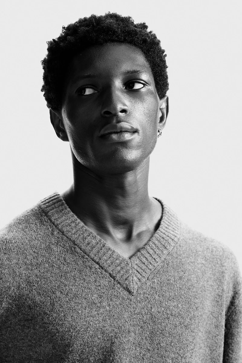 Regular-Fit Knit Sweater