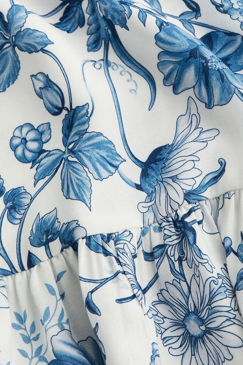 Robe en viscose à motif