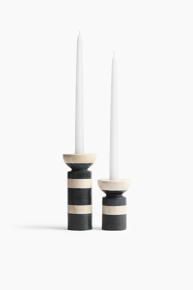 Small Marble Candlestick