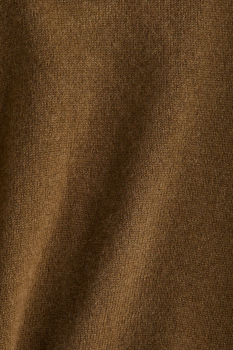 Chandail en tricot fin de laine cachemire