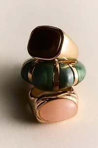 3-Pack Chunky Rings