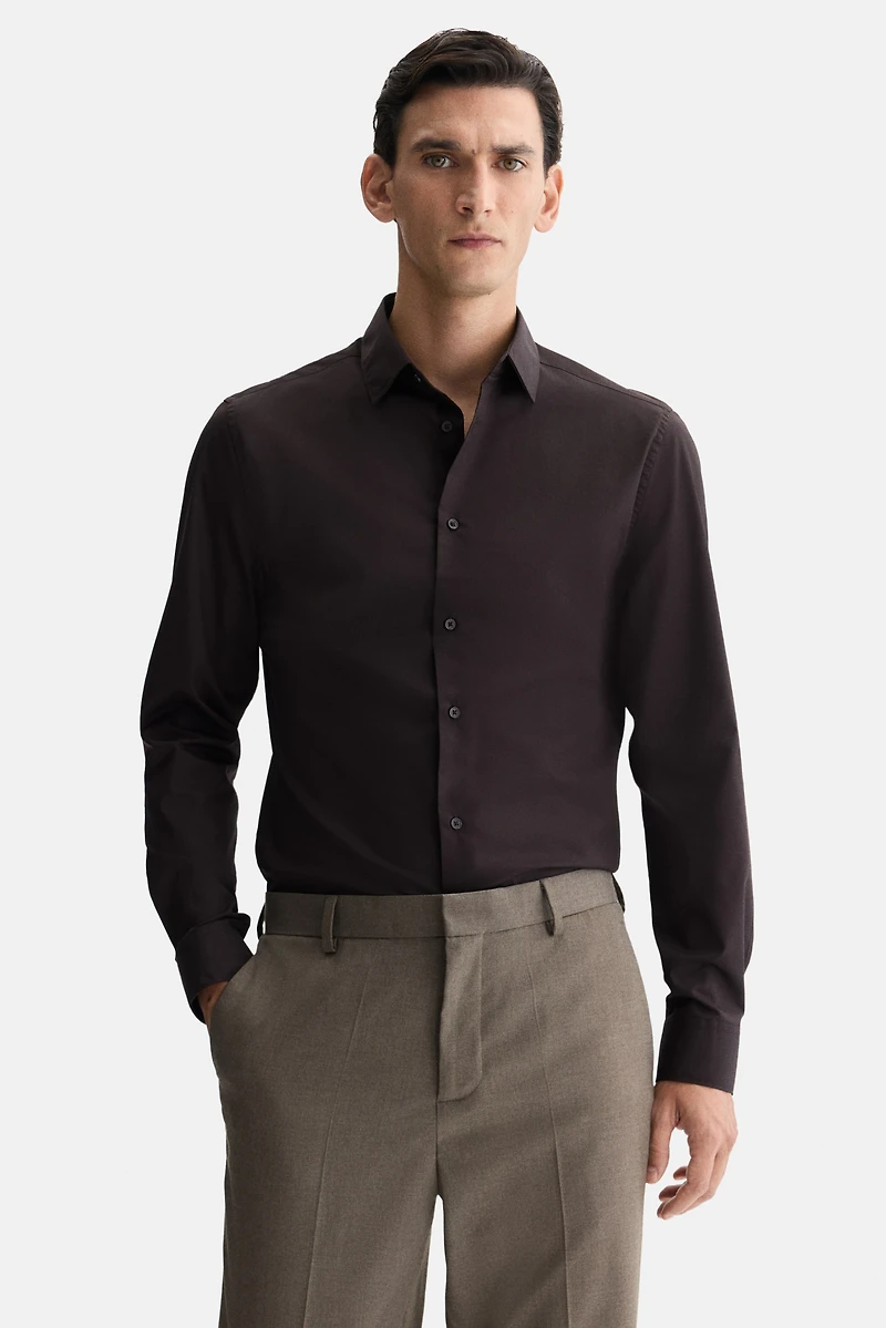 Slim Fit Easy-iron Shirt