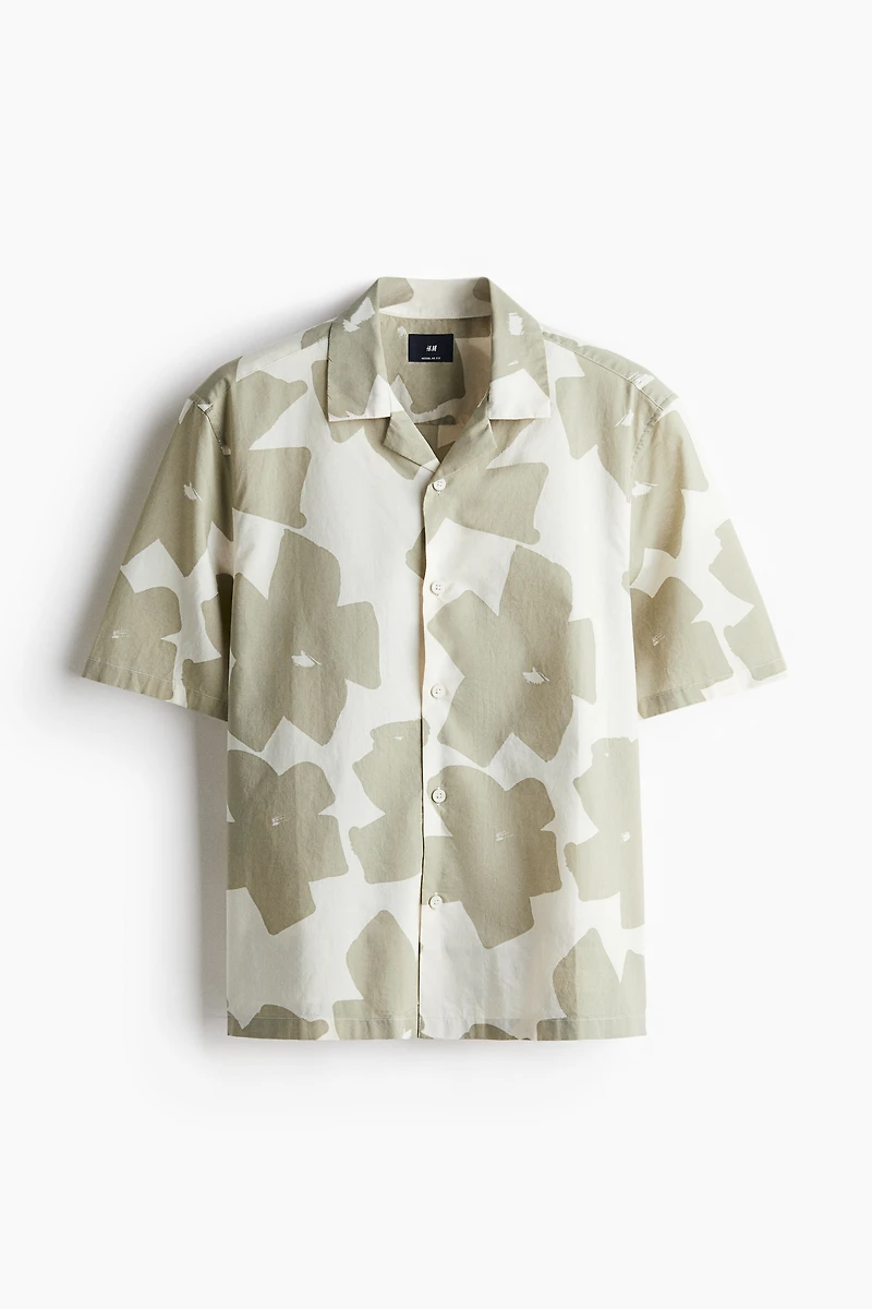 Regular-Fit Cotton Resort Shirt
