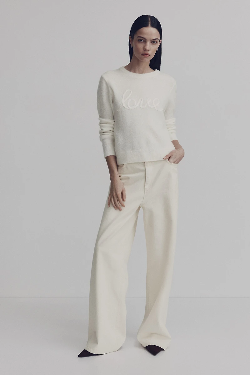 Chandail avec appliqué