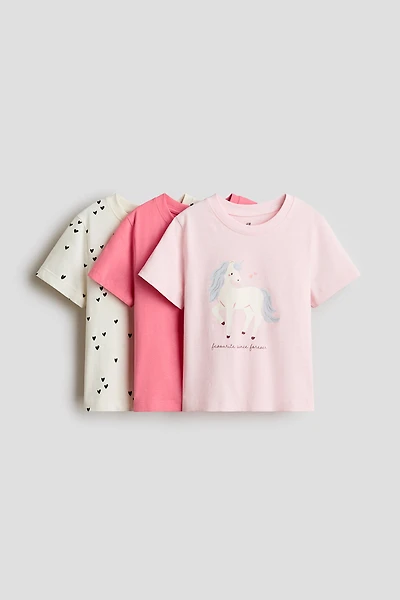 3-Pack Printed T-Shirts