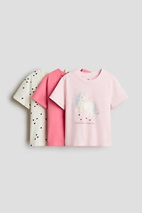 3-Pack Printed T-Shirts