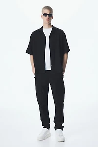 Regular-Fit Twill Cargo Pants