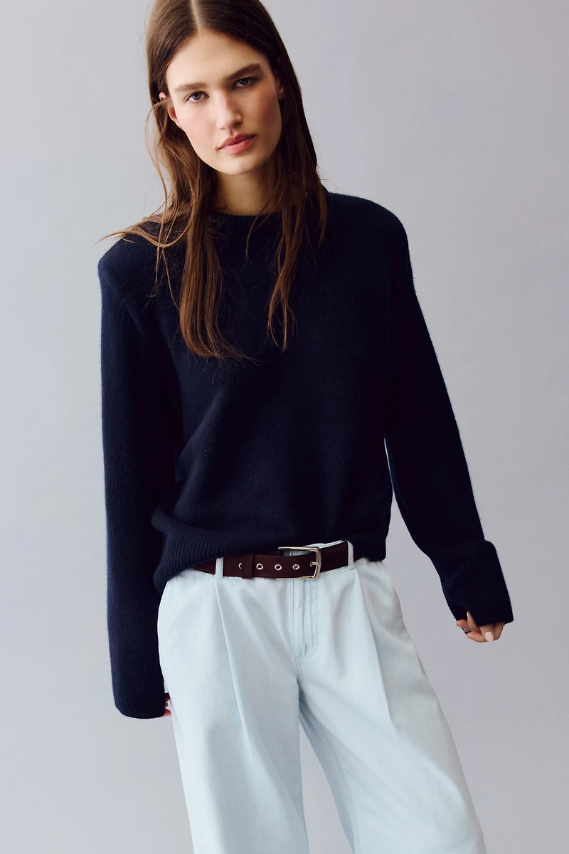 Jean classique ample jambes larges