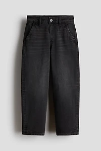 Wide-Leg Regular Jeans