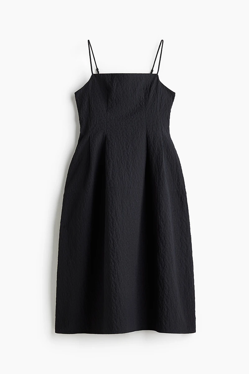 Jacquard-Weave Dress
