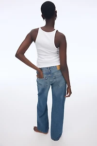 Débardeur en tricot côtelé